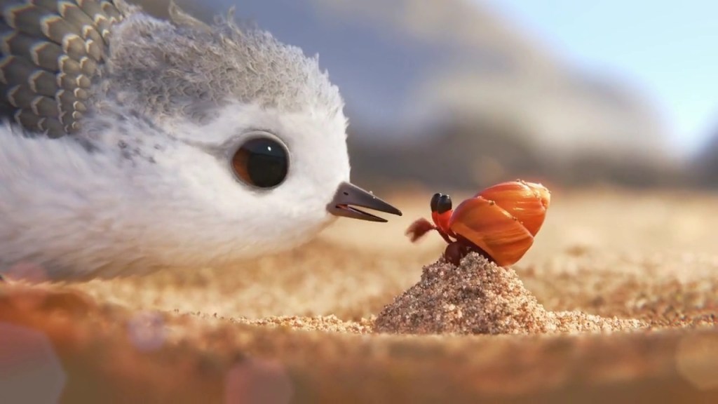 Still of Piper. Courtesy of Pixar Studios